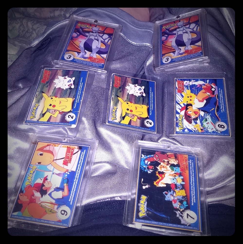 1999 Burger King PokeTrivia promo cards